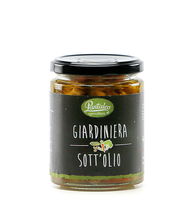 Giardiniera Sott Olio Pantaleo Agricoltura